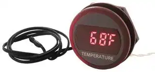 DMR20-1-TMP-R-C.: DIGITAL THERMOMETER W/ PROBE, 6-50VDC