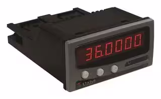 DM3600U/S1: Digital Panel Meter, DM3600, Intelligent, TFML, 6 Digits, DC Current / DC Voltage / Temperature,