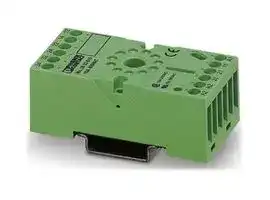 2833615: Relay Socket, DIN Rail, Screw, 10 A, 400 V, PR3-BSC1 Series