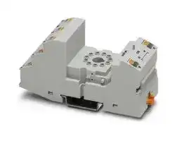2900938: Relay Socket, DIN Rail, Push In, 12 A, 250 V, RIFLINE complete Series