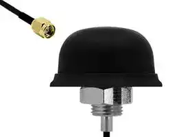 TANGO17/1M/LL/SMAM/S/S/26: Antenna Dome / Low Profile, Screw, IP67, GSM, GPRS, 824 MHz to 2.17 GHz, 2 dBi, Cable 1m, SMA Male
