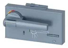 3VW9727-0EK11: Rotary Operator, Front Mounted, 3VA27 Series Molded Case Circuit Breakers