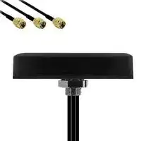TANGO22/3M/SMAM/SMAM/SMAM/26: Antenna Through Hole Mount, GSM, 3G, GPS, WiFi, 850-2400 MHz, 28 dBi, RG174 3m Lead, SMA Male