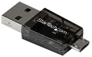 MSDREADU2OTG: Micro SD to Micro USB / USB OTG Adapter