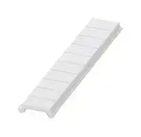 8WH8121-0AB05: Terminal Block Marker, White, Labeling Plate, Siemens ALPHA FIX Series 8WH Terminal Blocks, 1 to 10