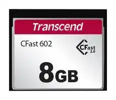 TS8GCFX602: Flash Memory Card, MLC NAND, CFast 2.0 Card, 8 GB