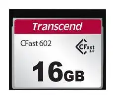 TS16GCFX602: Flash Memory Card, MLC NAND, CFast 2.0 Card, 16 GB