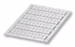 0828736: Terminal Block Marker, Terminal Block Marker, Din Rail Terminal Blocks, 6 mm