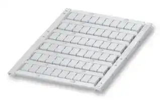 0828736: Terminal Block Marker, Terminal Block Marker, Din Rail Terminal Blocks, 6 mm