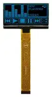 MCOT128064U1V-BM: Graphic OLED, 128 x 64 Pixels, Blue on Black, 3V, I2C, Parallel, SPI, 73mm x 41.9mm, -40 °C