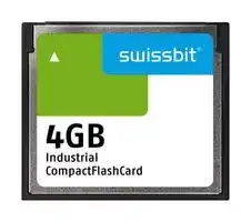 SFCF4096H1AF2TO-C-QT-527-STD: Flash Memory Card, Compact Flash Card, Type I, 4 GB