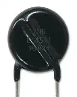 ERZE10A511 — TVS Varistor, 385 V, 505 V, E10, 845 V, Disc 11.5mm, Zinc Oxide Non-Linear Resistor (ZNR)