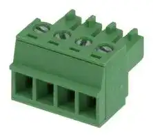 39510-5004: 3.81MM EURO PLUG RA GRN 4CKT