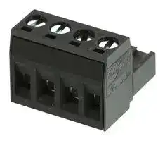 39520-0004: 5.0MM EURO PL5.0MM EURO PLUG RA BLK 4CKT
