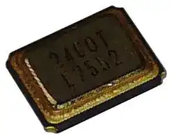 Q22FA23800065: Crystal, FA-238, 24 MHz, 50 ppm, 30 ppm, 12 pF