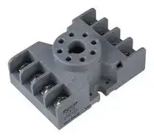 27E122: RELAY SOCKET, 8, 10A, 240VAC