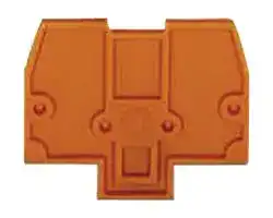 870-924: End / Intermediate Plate, for Use with Terminal Blocks