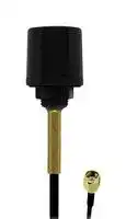 TANGO25/0.1M/SMAM/S/RP/29: Antenna Miniature, Through Hole Mount, WiFi, 2.4 GHz to 2.5 GHz, 2 dBi, Cable 0.1m, SMA Male