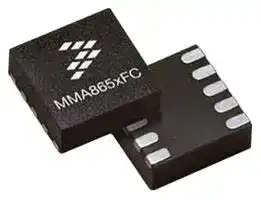 MMA8653FCR1: MEMS Accelerometer, 3-Axis, ± 2g, ± 4g, ± 8g, X, Y, Z, I2C, DFN, 10 Pins
