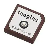 CGGBP.18.4.A.02: RF Antenna, Patch, 1.561 GHz to 1.602 GHz, Adhesive / Pin, 5.4 dBi, 2.42 VSWR