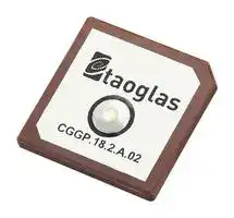 CGGP.18.2.A.02: RF Antenna, Patch, 1.575 GHz to 1.602 GHz, Adhesive / Pin, 3.53 dBi