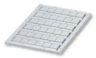 0829142.: Terminal Block Marker, Terminal Block Marker, Din Rail Terminal Blocks, 10 mm