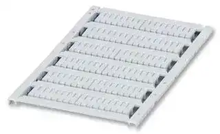 0829484.: Terminal Block Marker, Terminal Block Marker, Din Rail Terminal Blocks, 3.5 mm