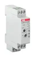 1SVR500100R0100: Analogue Timer, CT-D, On-Delay, 50 ms, 100 h, 7 Ranges, 2 Changeover Relays