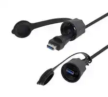 U3A00058-3M: USB Cable, Type A Plug to Type A Plug, 3 m, 9.8 ft, USB 3.0