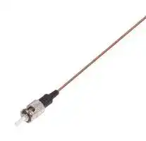 FPT9OM1-ST-BRN-1: Fibre Optic Cable, Multimode, 1 Fibre, 62.5µm/125µmDia, ST-Free End, 1m