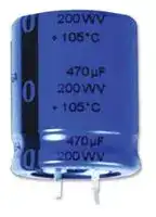 SLPX221M400C3P3 — Electrolytic Capacitor, Snap-in, 220 µF, 400 V, ± 20%, Snap-In, 3000 hours @ 85°C