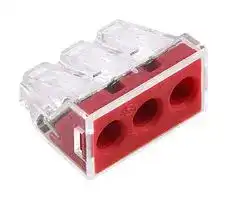 773-173: Standard Terminal Block, Red, 773, 3 Contacts, Terminal Block, Standard, Cable Mount, 10 AWG