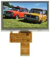 MCT043C0TW480272LML: TFT LCD, 4.3 ", 480 x 272 Pixels, HVGA, Landscape, RGB, 3.3V