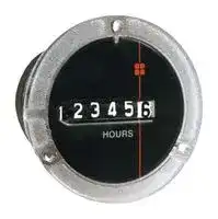 710-0001: Panel Mount Timer, 115 VAC, 0 s, 99999.9 h