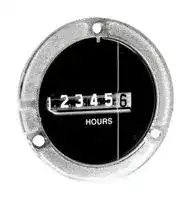 710-0002: Panel Mount Timer, 115 VAC, 0 s, 99999.9 h
