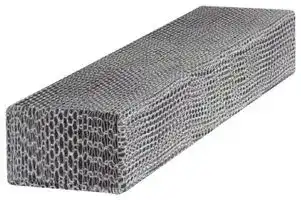2423783-1: EMI Shielding Gasket, Rectangular, Monel Alloy, 250mm L x 4.8mm W, 100 Series