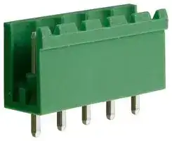 CTBP9300/5AO: Terminal Block, Open Ended, Header, 5 mm, 5 Ways, Through Hole Vertical