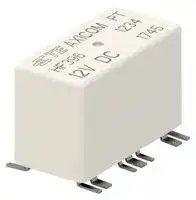 HF396 — Signal Relay, 12 VDC, SPDT, 2 A, HF3 Series, Surface Mount, Latching Dual Coil