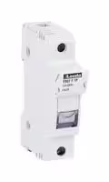 FB01F1P: Fuse Holder, DIN Rail Mount, 32A, 690VAC, 1 Fuse, 10mm x 38mm
