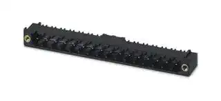 1827524: Terminal Block, w/Flange, Header, 5.08 mm, 13 Ways, 12 A, 320 V, Through Hole Right Angle
