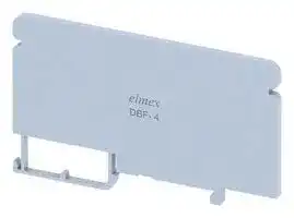 DBF-4: Accessory, Elkay KUT4-2X2 Multi Conductor Feed Through Terminal Blocks, Partition Plate