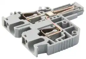 SCP-PTD2.5/1LGREY: Accessory, IMO SCP Series DIN Rail Terminal Blocks, Modular Composition Plug, SCP