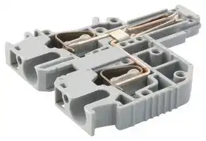 SCP-PTD2.5/1MGREY: Accessory, IMO SCP Series DIN Rail Terminal Blocks, Modular Composition Plug, SCP