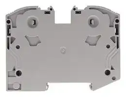 8WH6000-0AM00: DIN Rail Mount Terminal Block, Grey, 2 Ways, 10 AWG, 2 AWG, 35 mm², Clamp, 125 A
