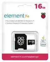 TSRASPI10-16G: 16GB Mirco SD Card Preloaded W/Noobs