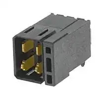 78347-2004: Connector, Impact 78347, 4 Contacts, 5.2 mm, Header, Press Fit, 2 Rows