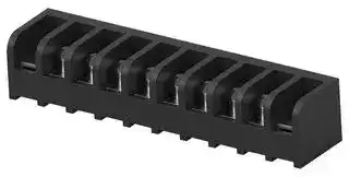 1546525-8 .: Panel Mount Barrier Terminal Block, 1 Row, 8 Ways, 30 AWG, 16 AWG, 6.35 mm, 10 A