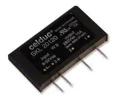 SKL20220: Solid State Relay, 25 A, 280 Vrms, PCB, Through Hole, Zero Crossing