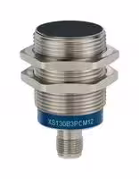 XS130B3PCM12: Inductive Proximity Sensor, Cylindrical, OsiSense XS, M30, 15 mm, PNP-NO/NC, 12 to 24 Vdc, Connector