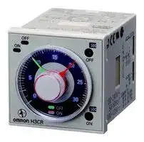 H3CR-F 100-240VAC/100-125VDC: Analogue Timer, Plug-in, Twin, 11-Pin, 1/16 DIN, 0.05s - 300h, 5 A, 100-240 VAC, 100-125 VDC